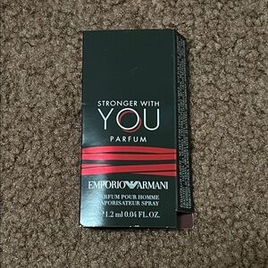 ❗️LAST 1❗️🤎5 For $25🤎 EMPORIO ARMANI STRONGER WITH YOU Men’s Fragrance Sample